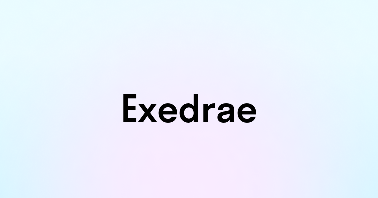 Exedrae