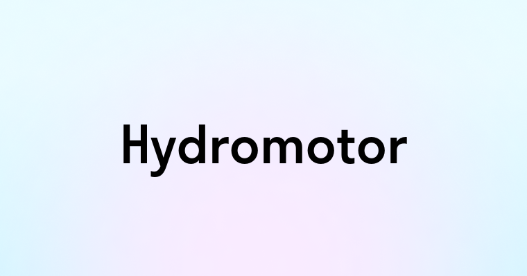 Hydromotor