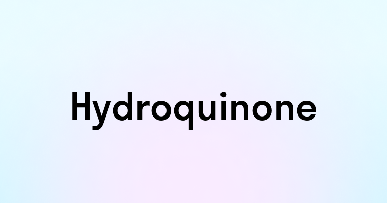 Hydroquinone