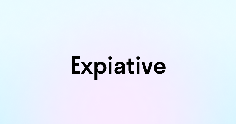 Expiative