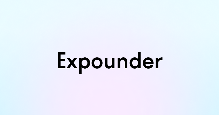 Expounder