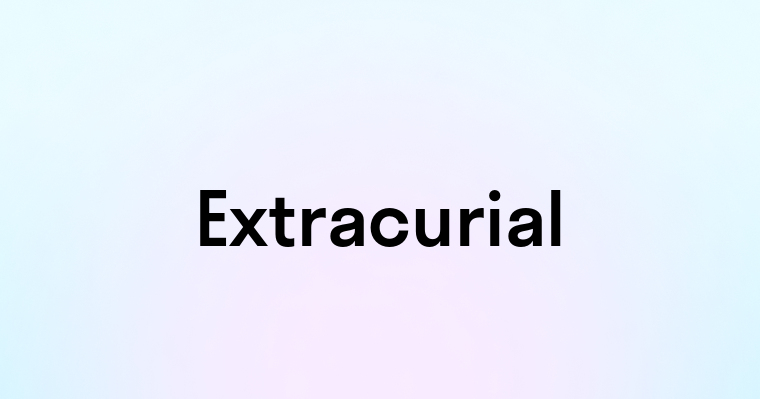 Extracurial