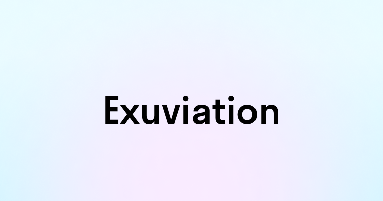 Exuviation