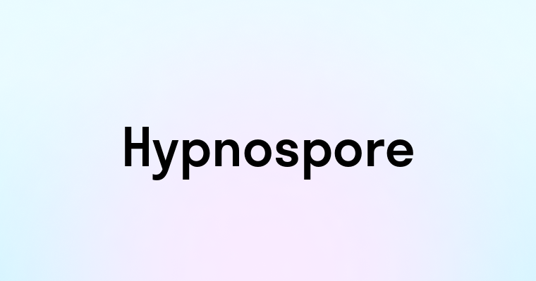 Hypnospore