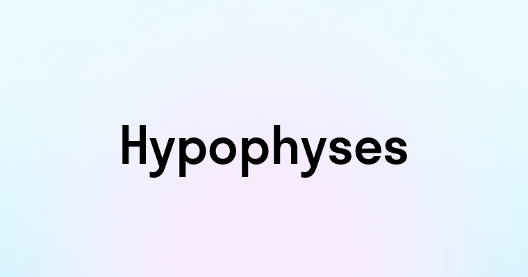 Hypophyses