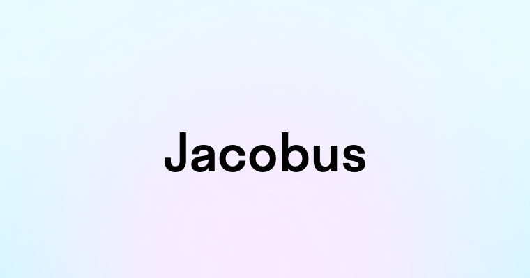 Jacobus