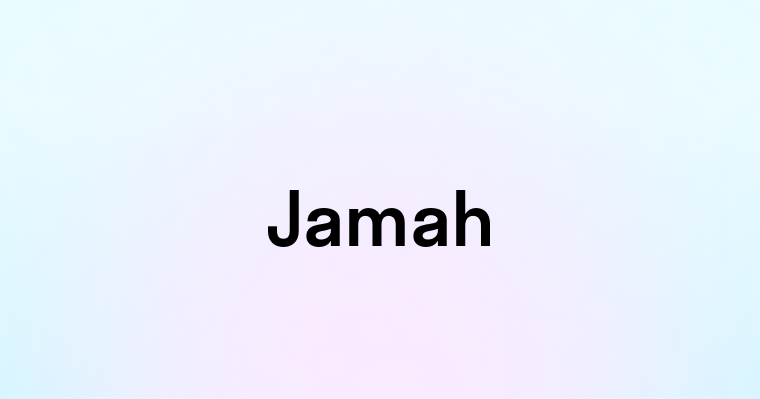 Jamah