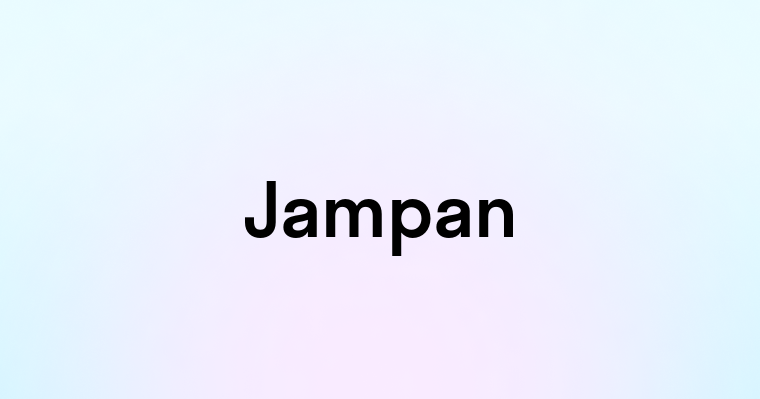 Jampan