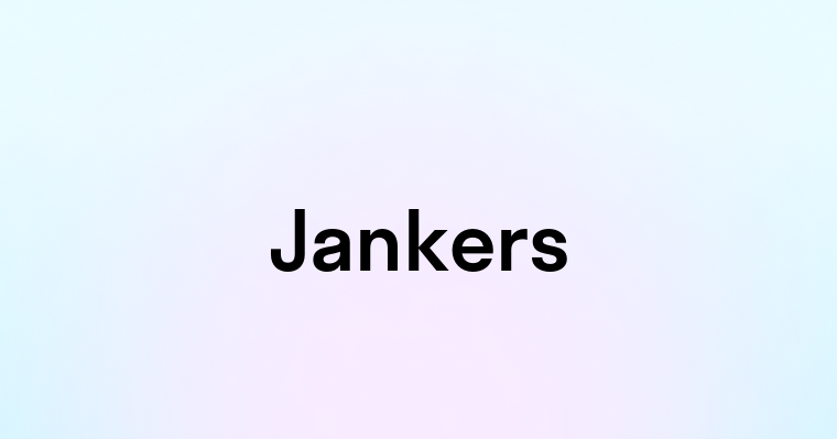 Jankers