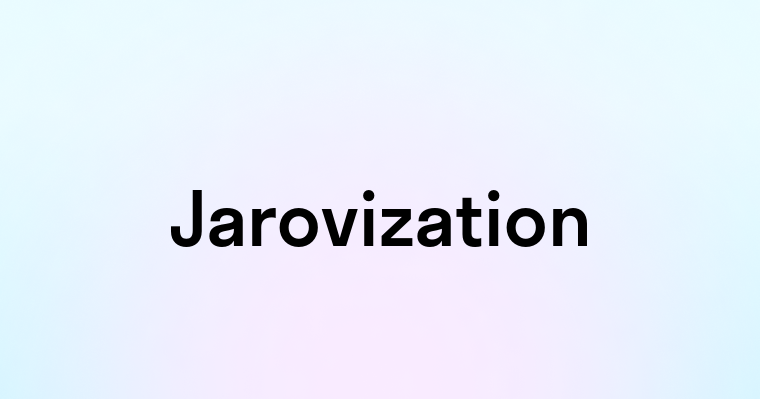 Jarovization