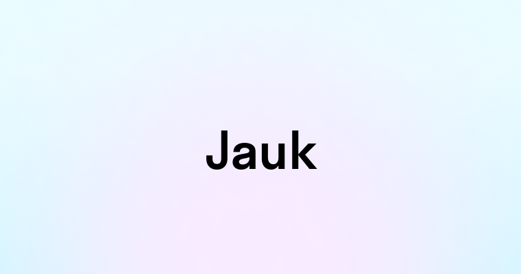 Jauk