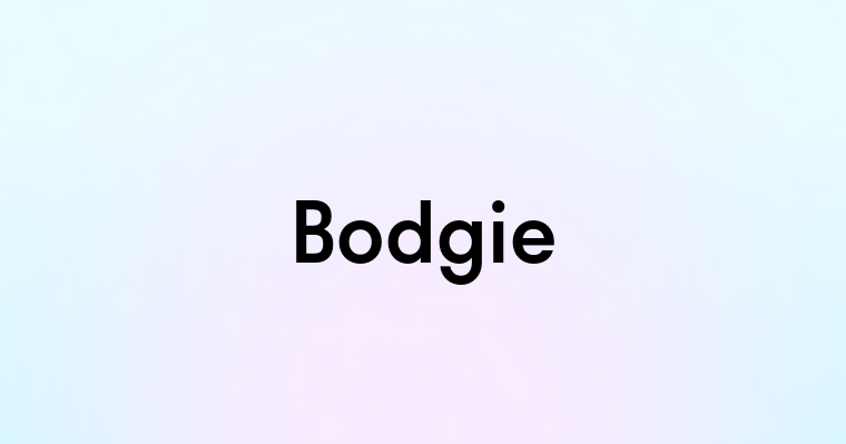 Bodgie