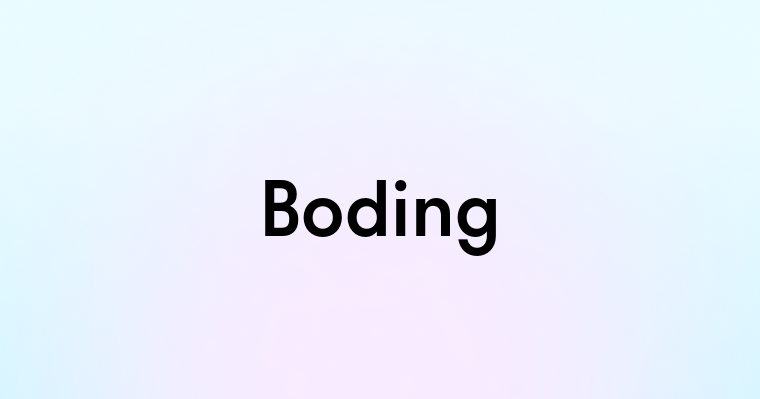 Boding