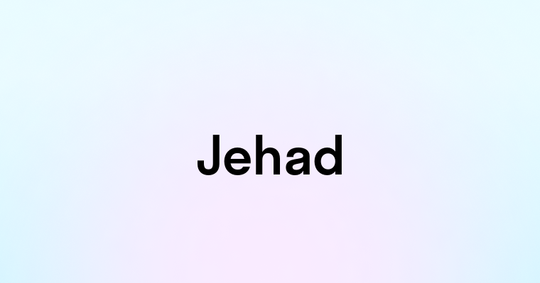 Jehad