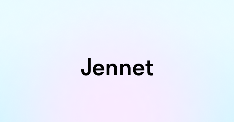 Jennet