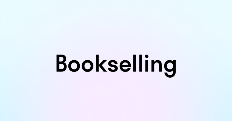 Bookselling