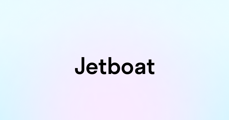 Jetboat