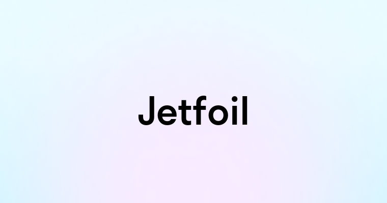 Jetfoil