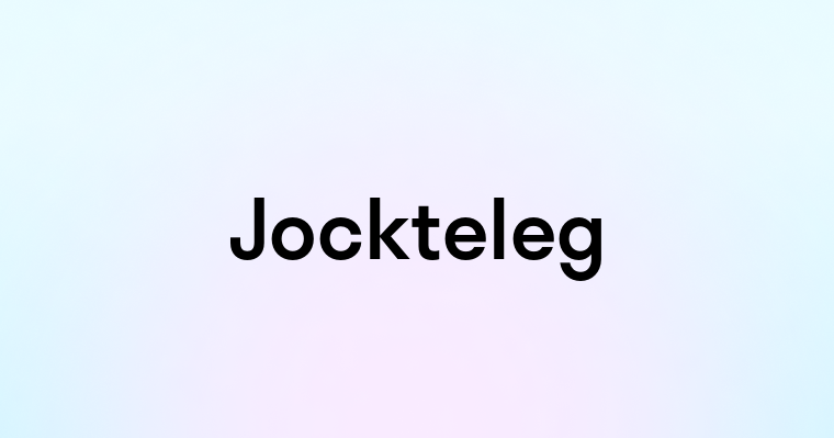 Jockteleg