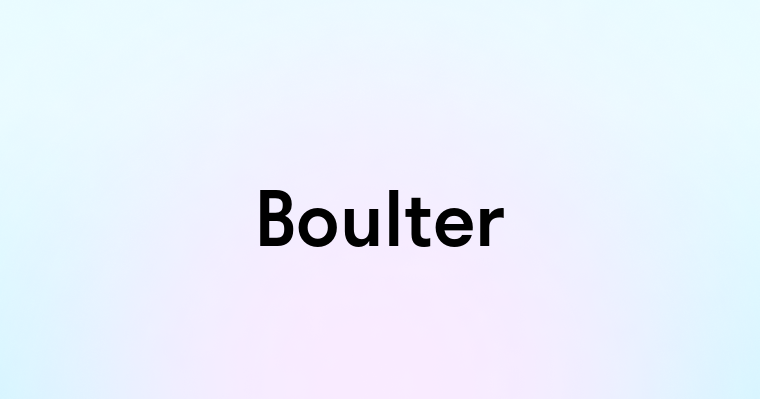 Boulter