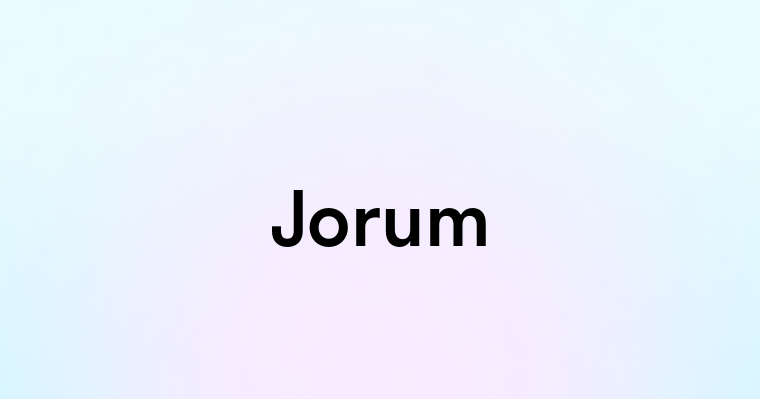 Jorum