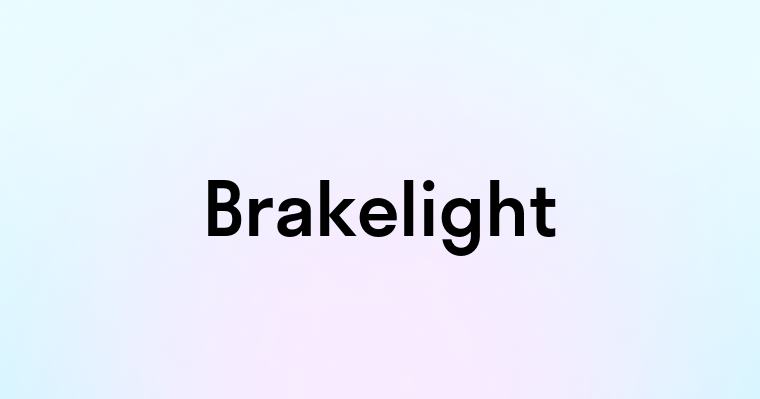 Brakelight