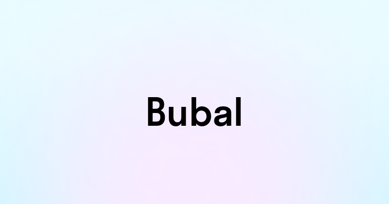 Bubal