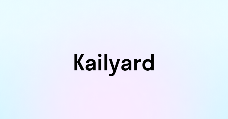 Kailyard