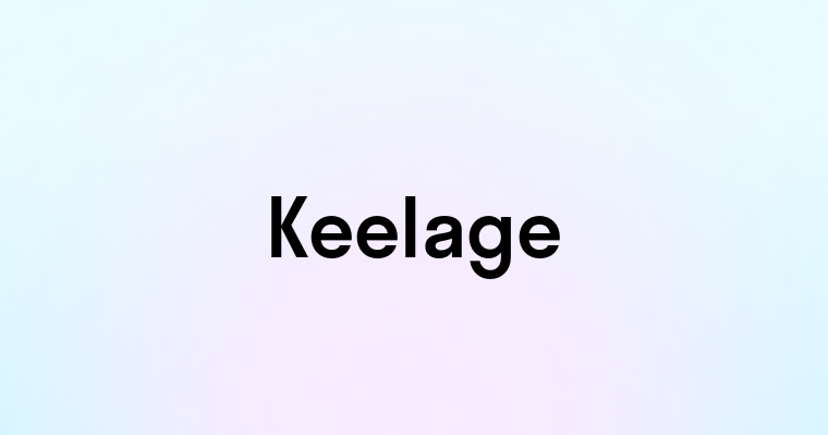 Keelage