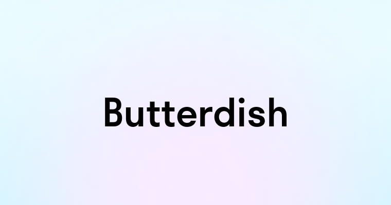 Butterdish