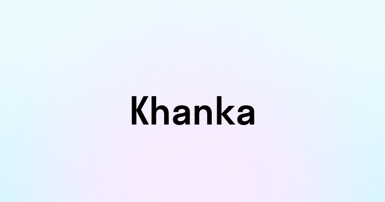 Khanka