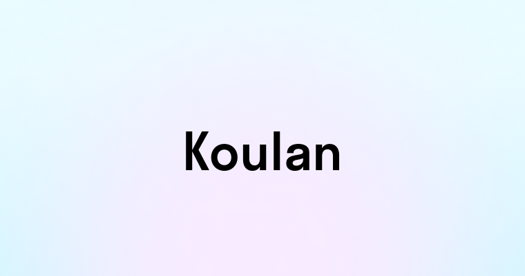 Koulan