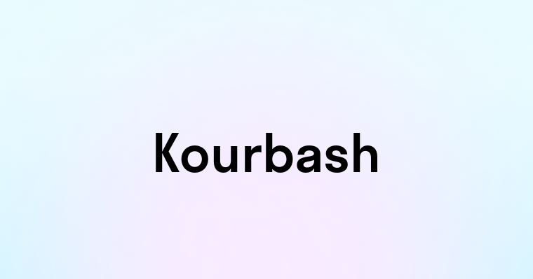 Kourbash