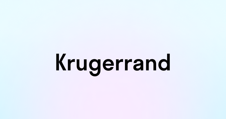 Krugerrand