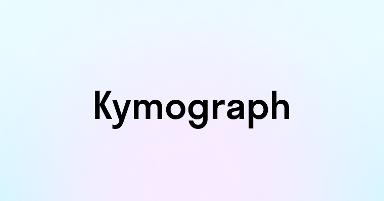 Kymograph