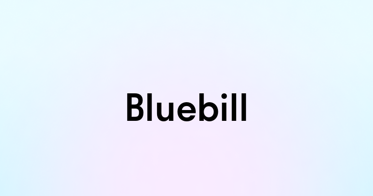 Bluebill