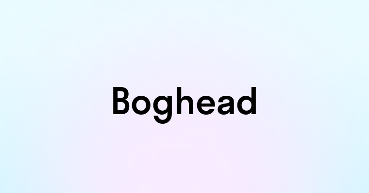 Boghead