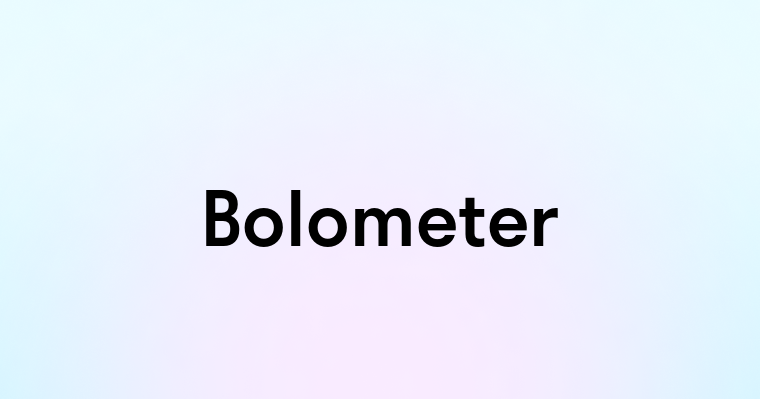 Bolometer