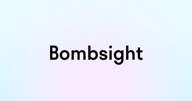 Bombsight