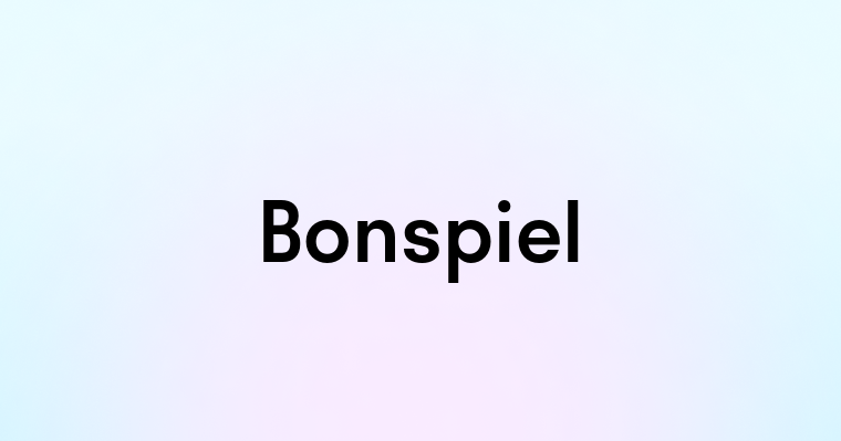 Bonspiel