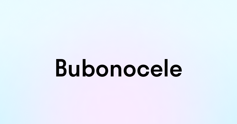 Bubonocele