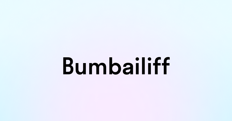 Bumbailiff