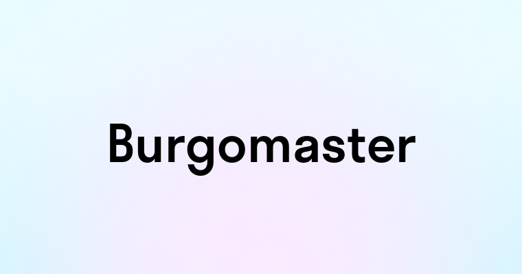 Burgomaster