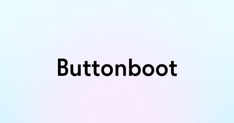 Buttonboot