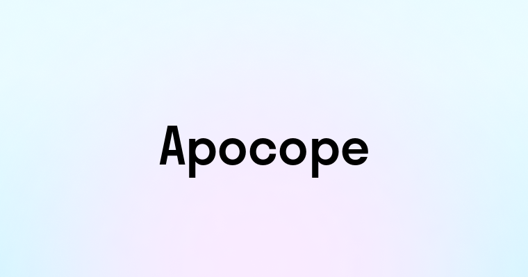 Apocope