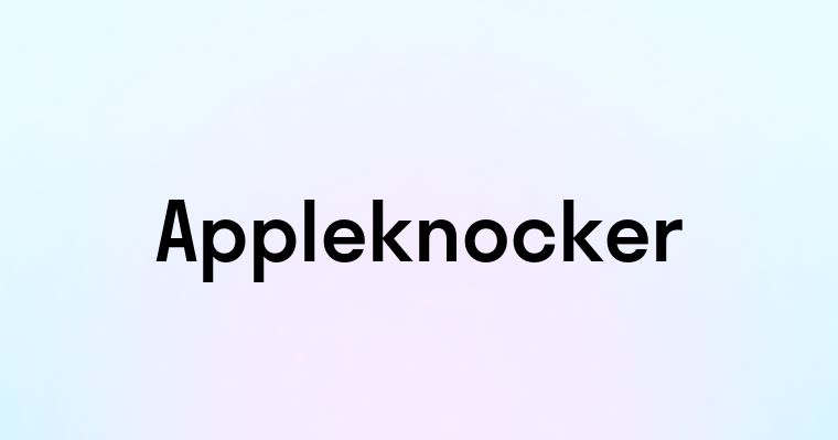 Appleknocker