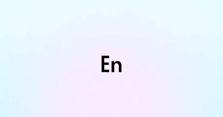 En