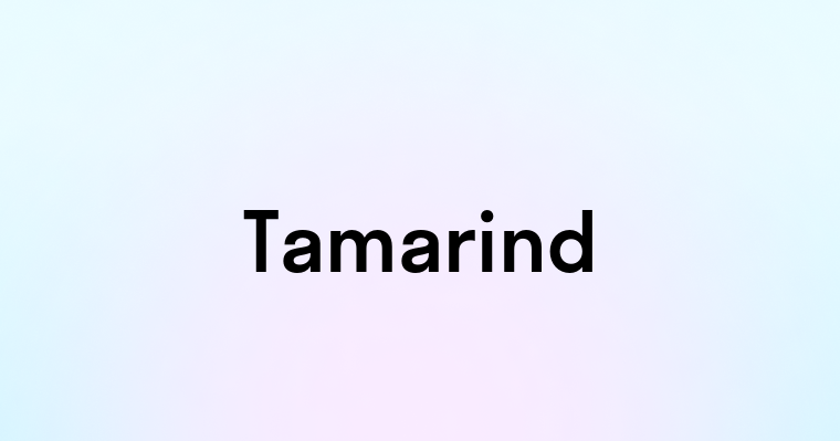 Tamarind