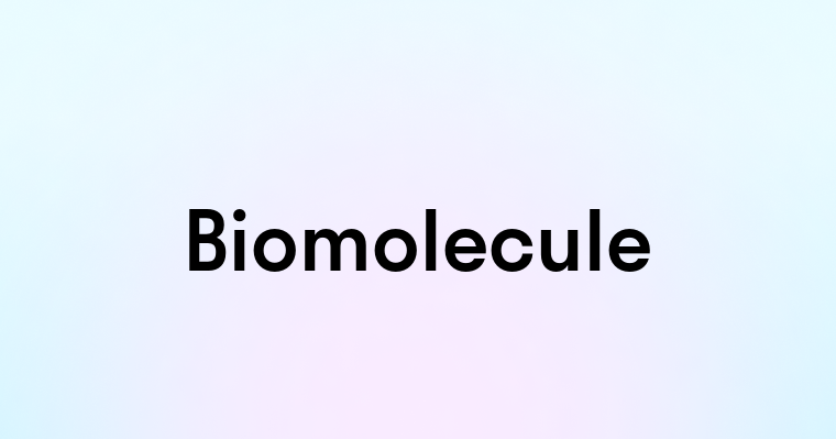 Biomolecule