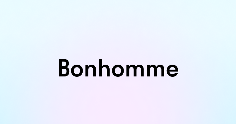 Bonhomme